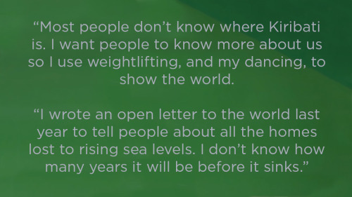 gay-son-of-a-pastor: ajrchaosrising:   skunkbear:  You may have seen the exuberant celebrations of David Katoatau, an Olympic weightlifter competing in the 105-kg weight class for the island nation of Kiribati. NBC titled their video clip, “Weightlifting