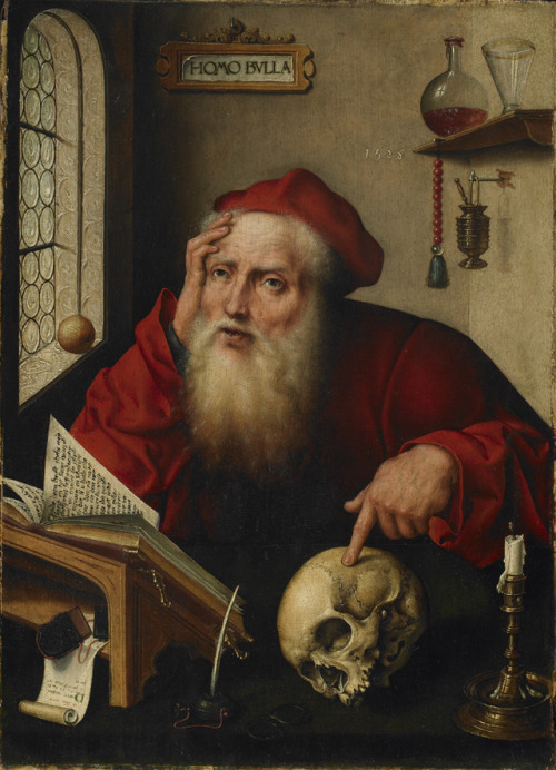 Saint Jerome in His Study, Joos van Cleve, 1528