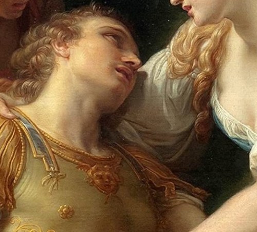 kkonstantiinee: Cleopatra and the Dying Mark Antony by Pompeo Batoni