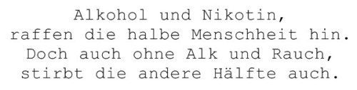 Nichts & und niemand wird dich je ersetzen können.