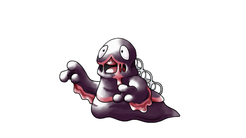 #088 Grimer / #089 MukGrimer and Muk were designed to more clearly fit into the role of water pollut