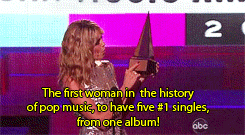  Remember when Katy Perry won the award for being the first woman in the history