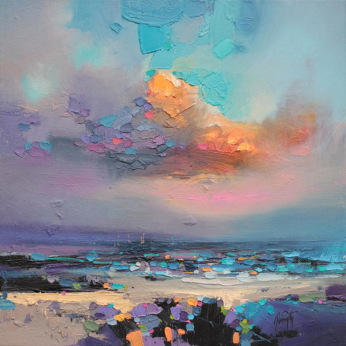 culturenlifestyle:  Psychedelic Landscapes Reminiscent of Dreams by Scott Naismith Artist Scott Naismith has produced a series of beautiful landscape paintings on canvas with shows a brilliant use of colours and textures to create the illusion of a dream.