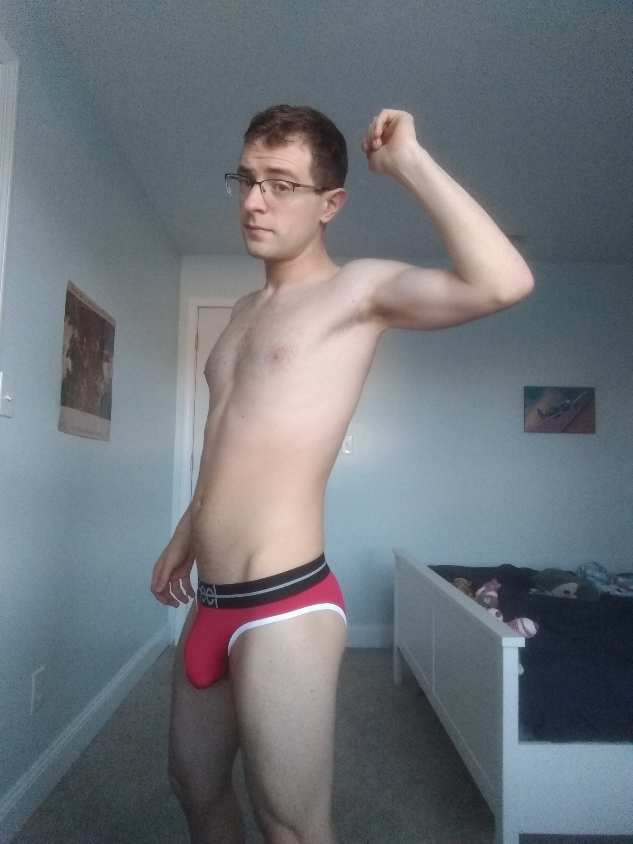 bikinithonglover:bikinithonglover:Geez do I look big in these. It&rsquo;s all