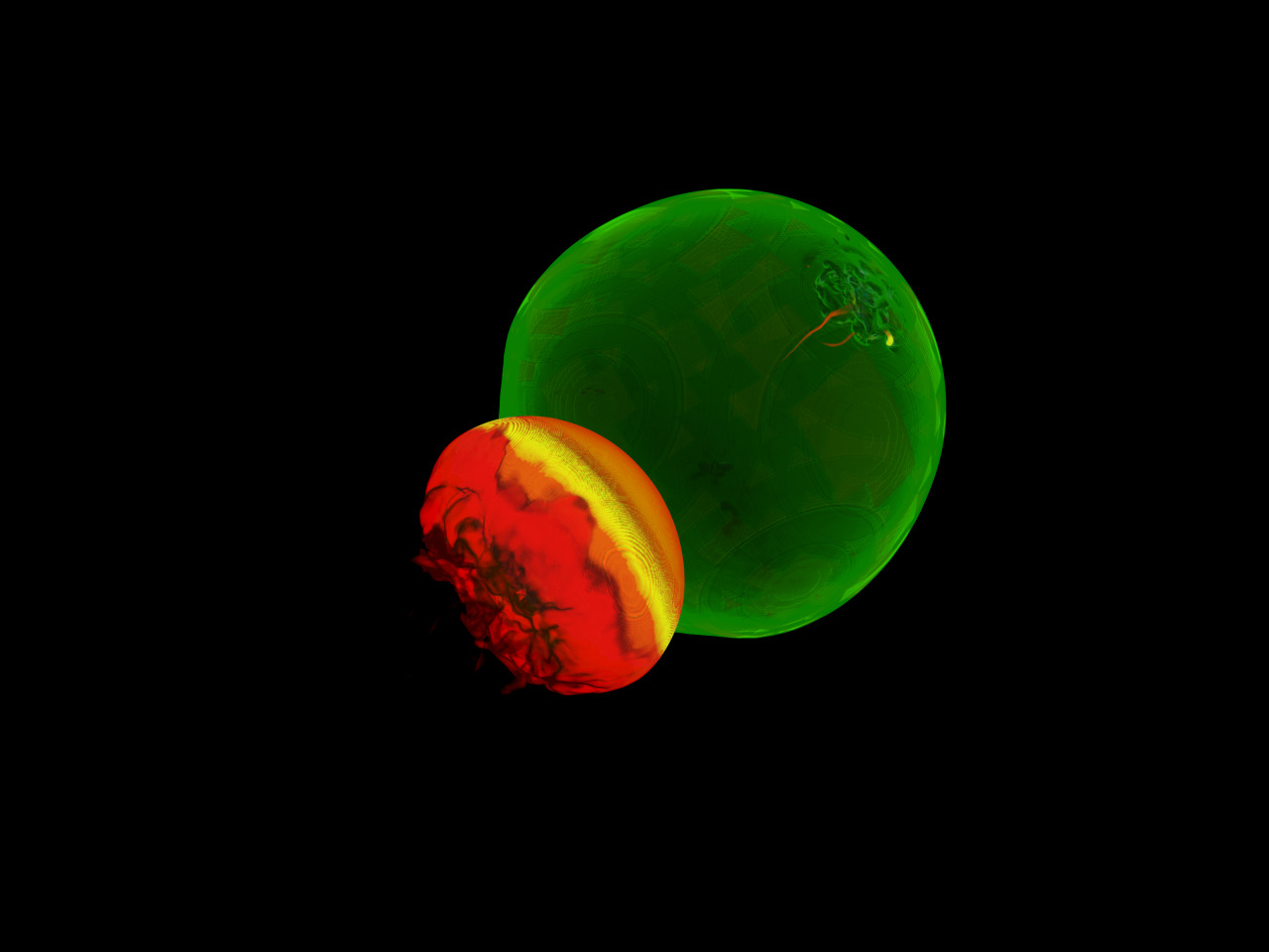 wnycradiolab:  Detonation phase of the GCD model at the Flash Center for Computational