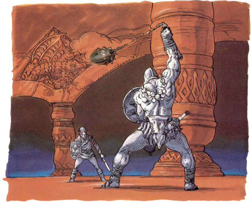 cantstopthinkingcomics: Legend of Zelda original concept art by Katsuya Terada