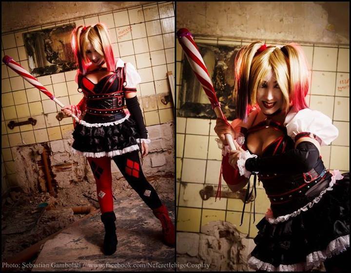 comicbookcosplay:  Harley Quinn, from “Batman: Arkham Knight” www.facebook.com/NeferetIchigoCosplay