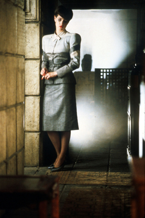 Sean Young in Blade runner directed by Ridley Scott, 1982