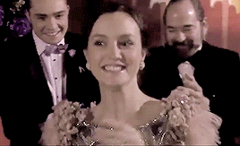 Porn Pics dailycb:  Blair smiling because of Chuck