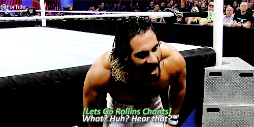 primadonnaseth:  Seth is always a slut for asking his opponent if they hear how loved