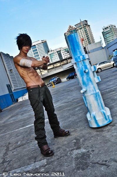  cosplayer perfect abs 