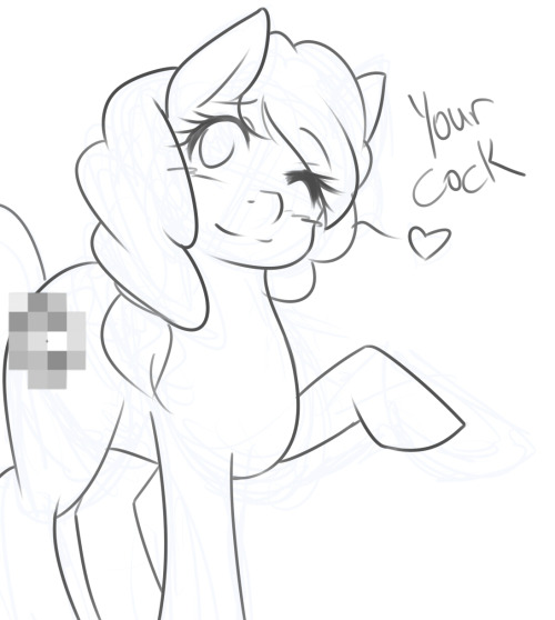 Full uncropped version here: http://i.imgur.com/BK6tnMd.jpgI dunno, I still can’t believe this spawned from a dumb 30 min challenge entry I did in 10 minutesHer cutie mark is too lewd, it had to be censored. 