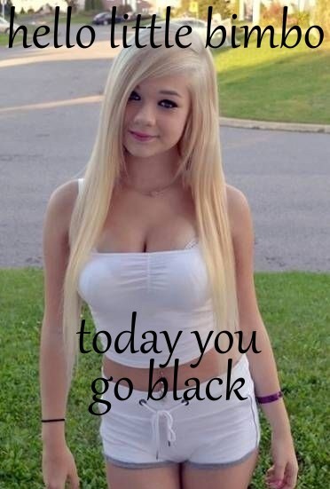 shannyb88:  domfource:  White girls belong to us.  She’s all too happy to obey