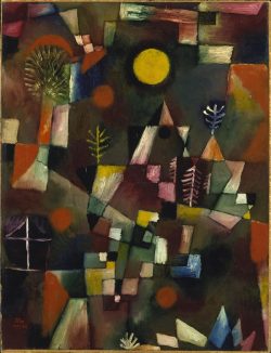 amare-habeo: Paul Klee (1879-1940) - Full moon (Der Vollmond), 1919 - Franz Marc Museum, Kochel am See, Germany