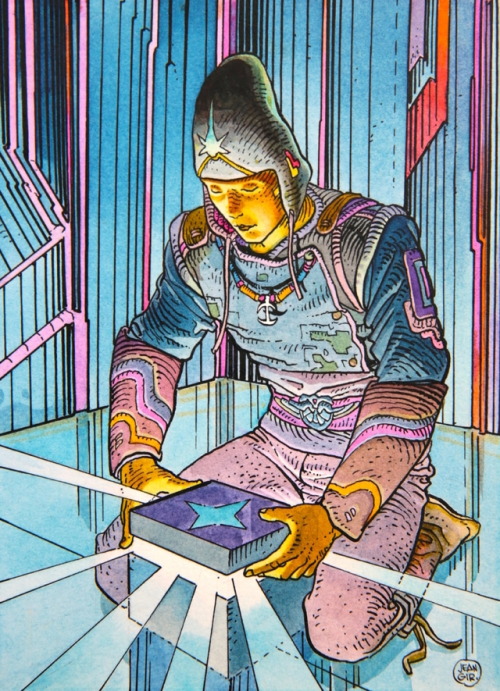 Art by Moebius, aka Jean Giraud, 1986.