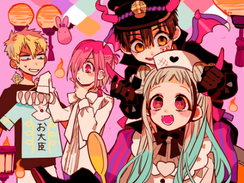 x0401x: Hanako-kun Halloween [11/?] >> The Gang in Costumes