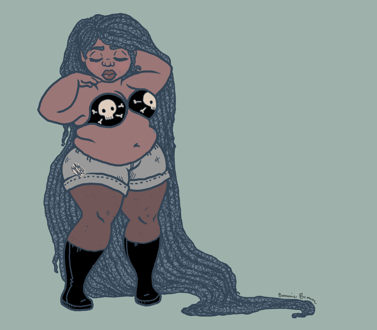 missbonniebunny:  long hair, dun care &lt;3 