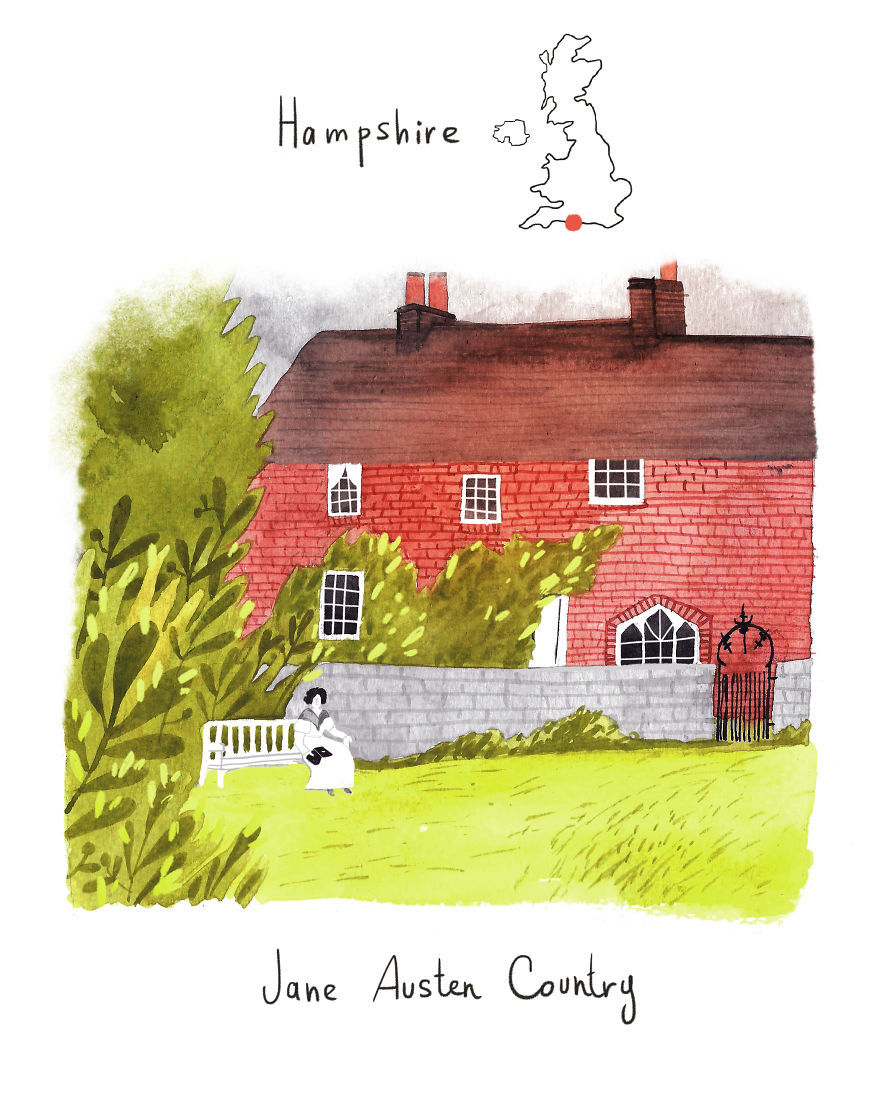 myend-ismybeginning: Iconic Literary Locations in the UK  
