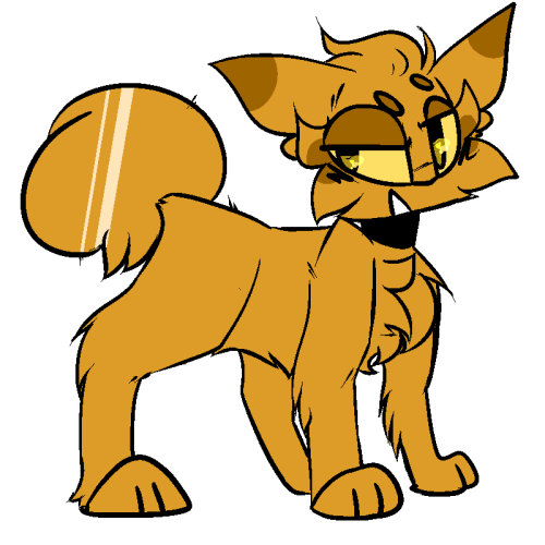 Bfb warrior cats day #2: x (cat name: puddlefoot