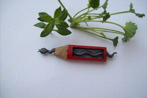 urhajos:  Amazing carved pencil sculptures by cerkahegyzo
