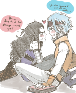 rboz:  Super quick sketch I wanted to share… Just really liked how fem!Gajeel turned out? Yeah. 