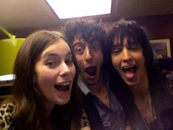 Haim-Brasil:  Danielle Haim, Jeff Kite And Julian Casablancas 