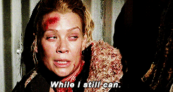 andreaharrisn:    the walking dead meme | ten scenes [3/10]  ↳ welcome to the tombs (3x16)    