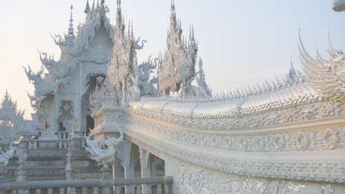 existentialsadness:  The White Temple (Wat Rong Khun) in Thailand