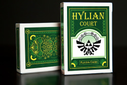 insanelygaming:  Hylian Court Playing Cards
