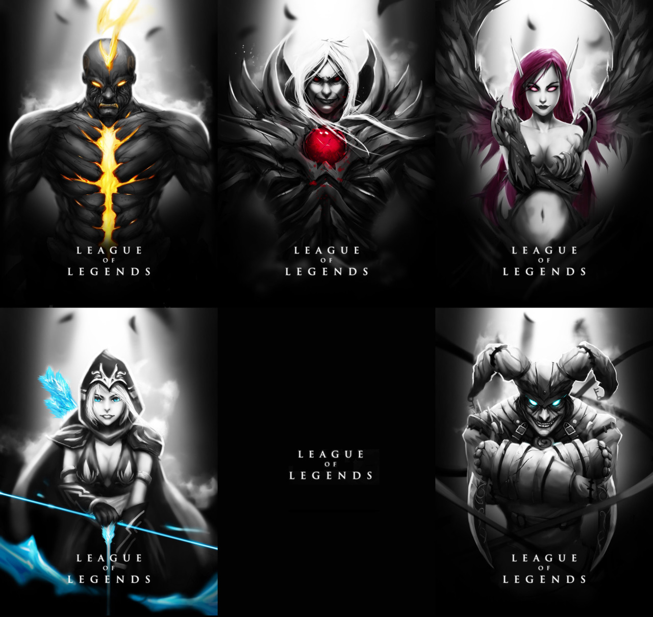 thegameisalife:  Impresionantes fanarts de League of Legends. Amazing fanarts of