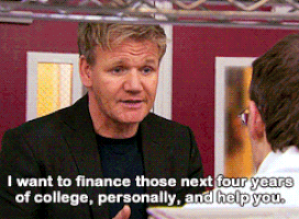 theriu:  ellactra:  badgyal-k:  someclevermoniker:  poorsuzy:  I love Gordon Ramsay so much. He comes from a very poor family. His father was an alcoholic who beat him and his mother (he once poured hot tea over her and put her in hospital several times),