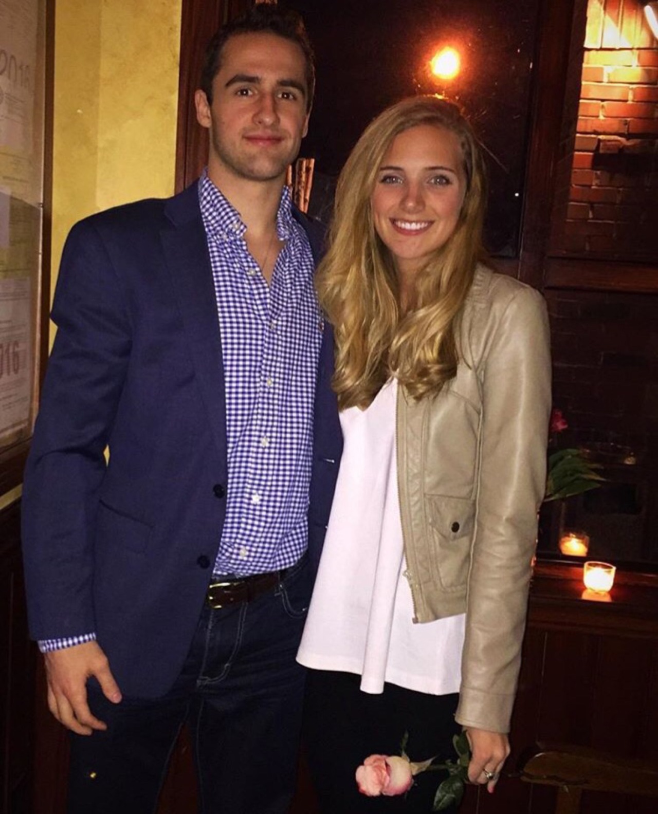 Wives and Girlfriends of NHL players — Mats Zuccarello & Nina Sandbech