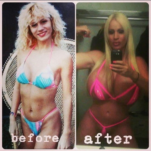 Porn photo laceywildd:  My before and after. In before