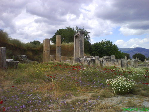 Garden of a Goddess, Hekate temple ruins in Lagina, Turkey