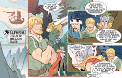 why-i-love-comics:  Thor Annual #1 - “Thor” (2015) written by Noelle Stevensonart by Marguerite Sauvage 