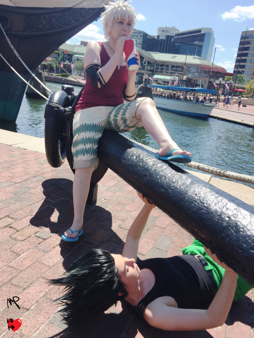 More Gon and Killua’s Otakon Matsuri Date photos~! &lt;3Gon: http://amisgurumis.tumblr.com/Photograp