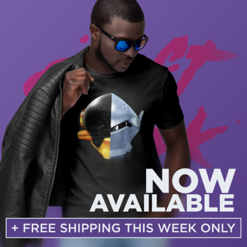 Our new Daft Punk x Overwatch crossover t-shirt launched today on our store! Free shipping all week 