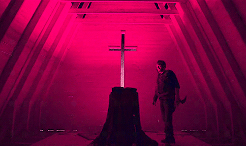 joeshardy:   So what you hunting? Jesus freaks. MANDY (2018) dir. Panos Cosmatos