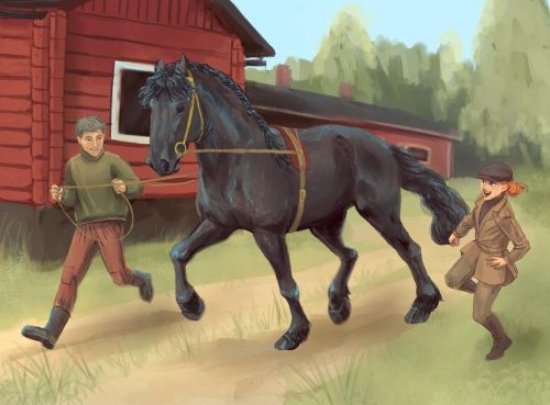 A project i also didnt want to abandon bc the horse is kinda pretty. But its off to the archives fro