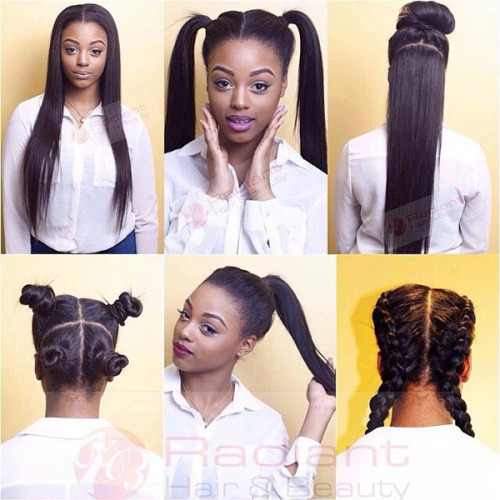 Long sew in weave hairstyles for black women