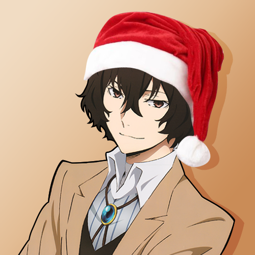 dazaaaai:bsd christmas icons!! (1/8) → dazai ❆  feel free to use with credit! ❆
