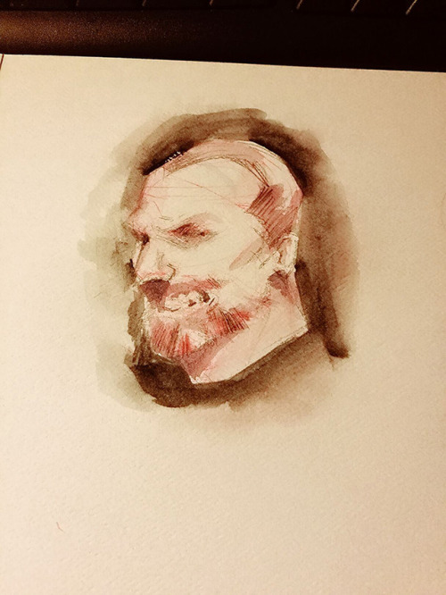 m first watercolor  work