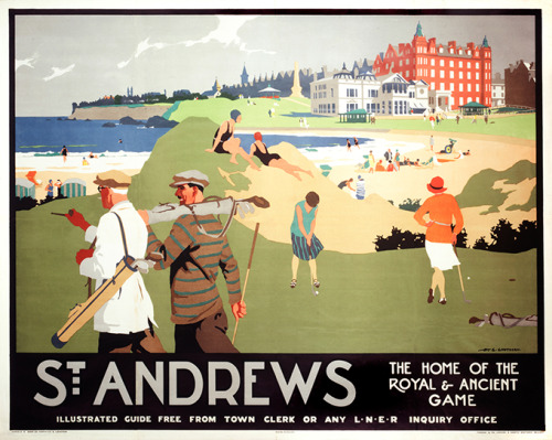 On May 14th 1754 golf was formalised at St Andrews with the foundation of the St Andrews Society of 