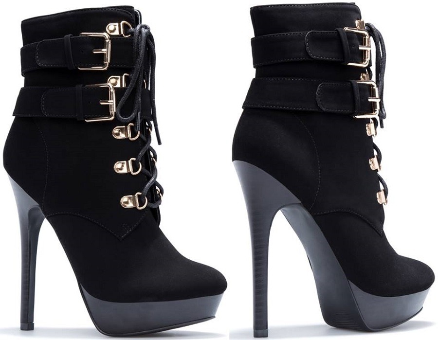 ideservenewshoesblog:  Natalia - Black Booties By Shoedazzle