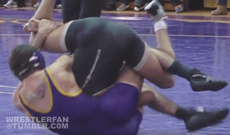 Wrestling Bulge Grab
