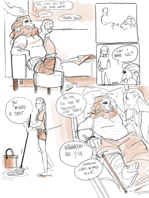 Some doodles from before I wrote Balcony Etiquette 8)