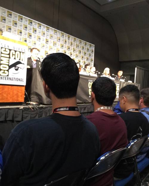 #ashvsevildead panel #comiccon #brucecampbell #lucylawless (at San Diego Convention Center)