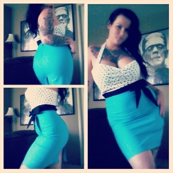 erinalkaline:  New KITSUN dress I got in the mail today from: poisoncandyfashion.com. Can’t wait to wear it in Vegas next week for my birthday!!  &lt;3