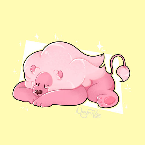 Steven´s Lion, when we first met this pink cutie, I love Lion´s sassy attitude lol