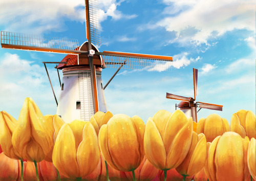 Background for my portfolio!If you think you’ve seen those tulips before, no you haven’t&helli
